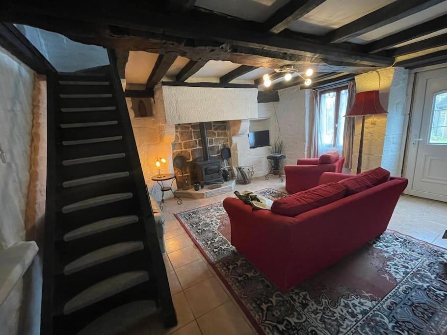 Le Petit Fleur - The Little Flower, Cosy Cottage Saint-Michel-de-Montjoie Exterior foto