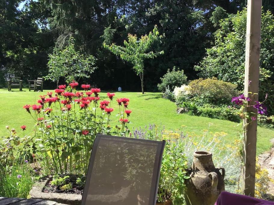 Le Petit Fleur - The Little Flower, Cosy Cottage Saint-Michel-de-Montjoie Exterior foto
